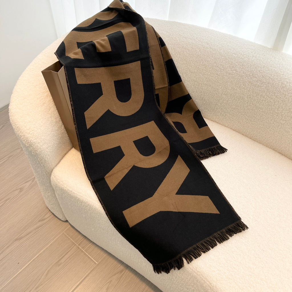 Burberry Logo Detail Scarf - 975220361 - Photo 8