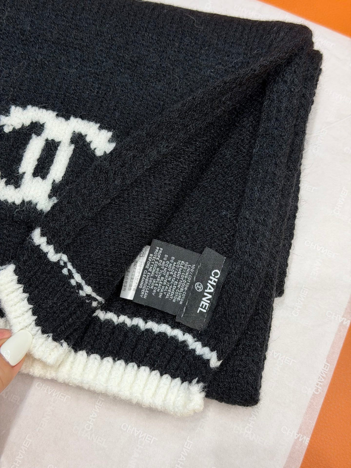 Chanel Jacquard Colorblock Accessory Set - 1245544643 - Photo 8