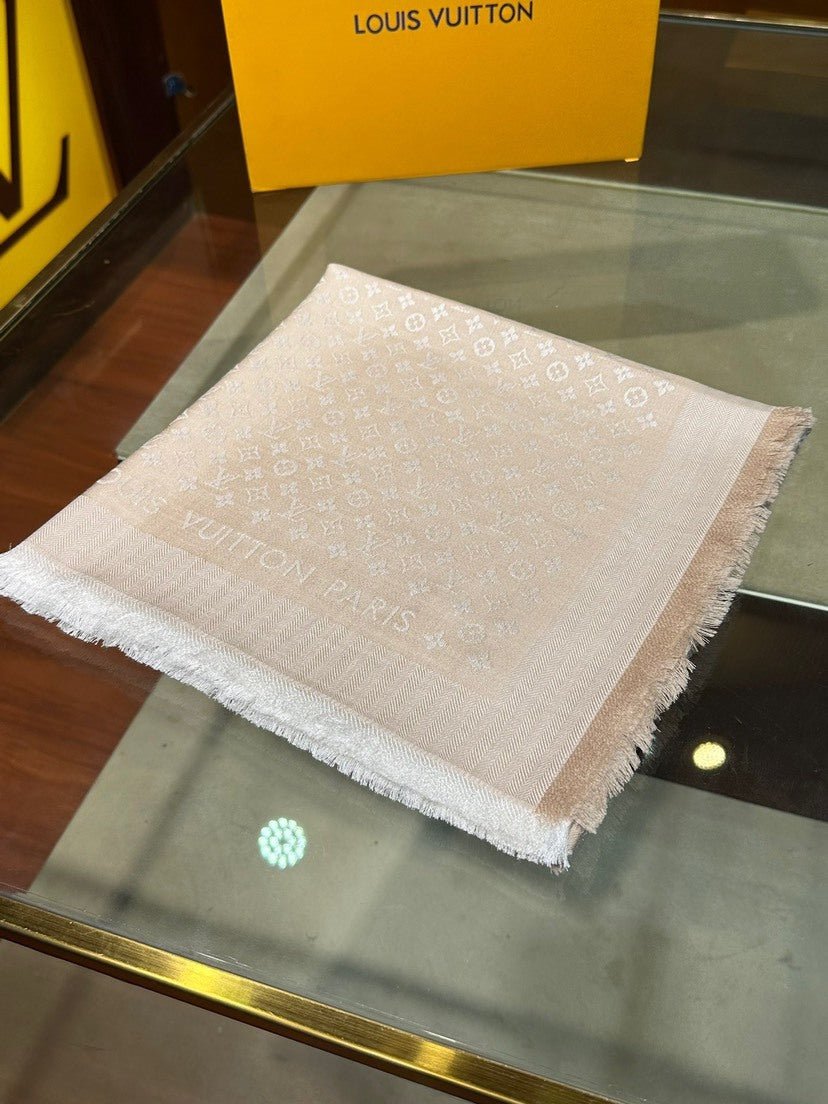 Louis Vuitton Jacquard Logo Detail Scarf - 950617442 - Photo 8