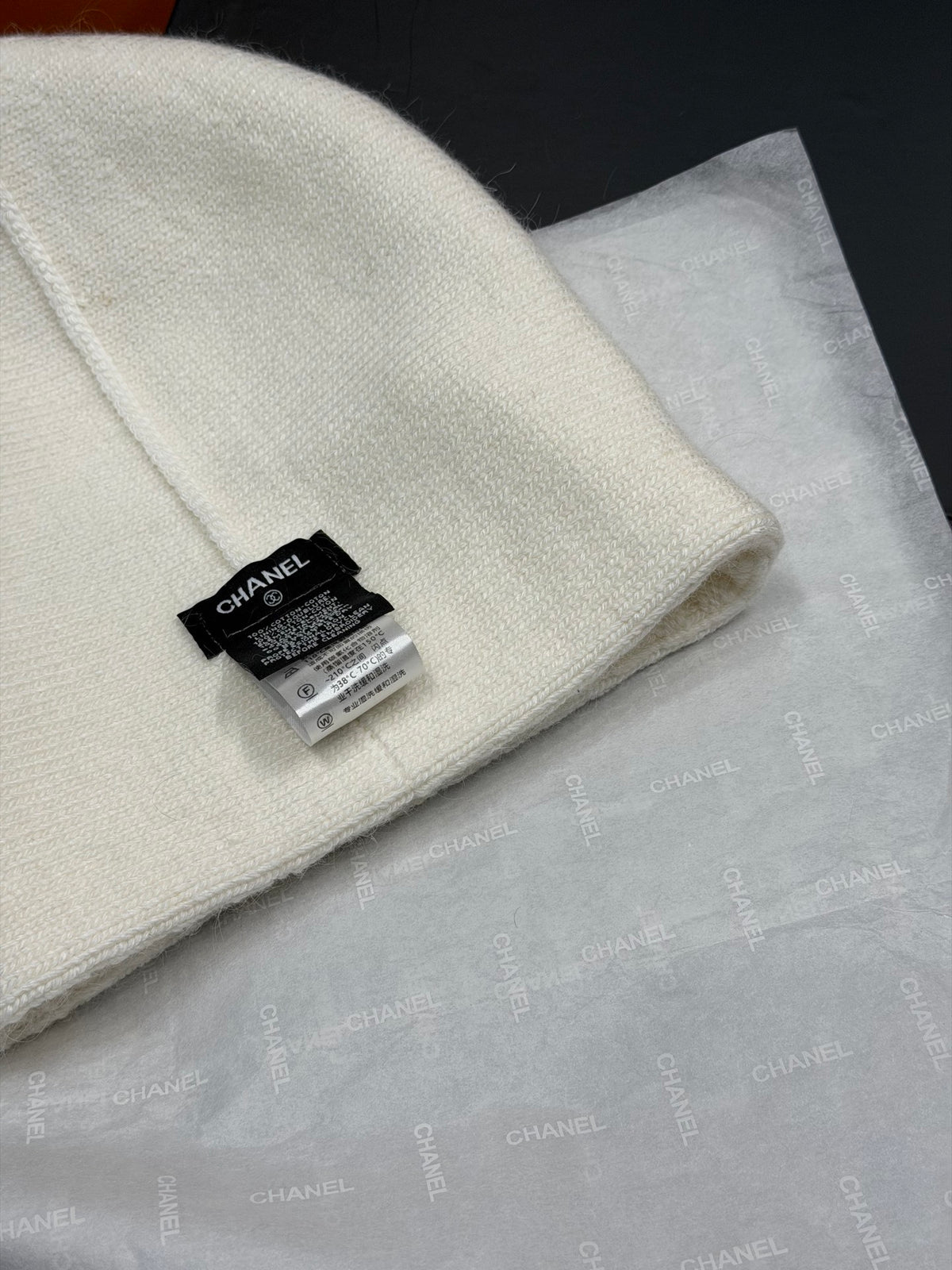 Chanel Embroidered Knit Beanie - 1245544678 - Photo 8