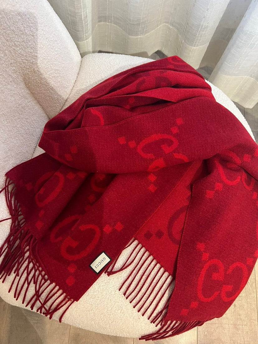 Gucci Jacquard Scarf - 948205923 - Photo 8