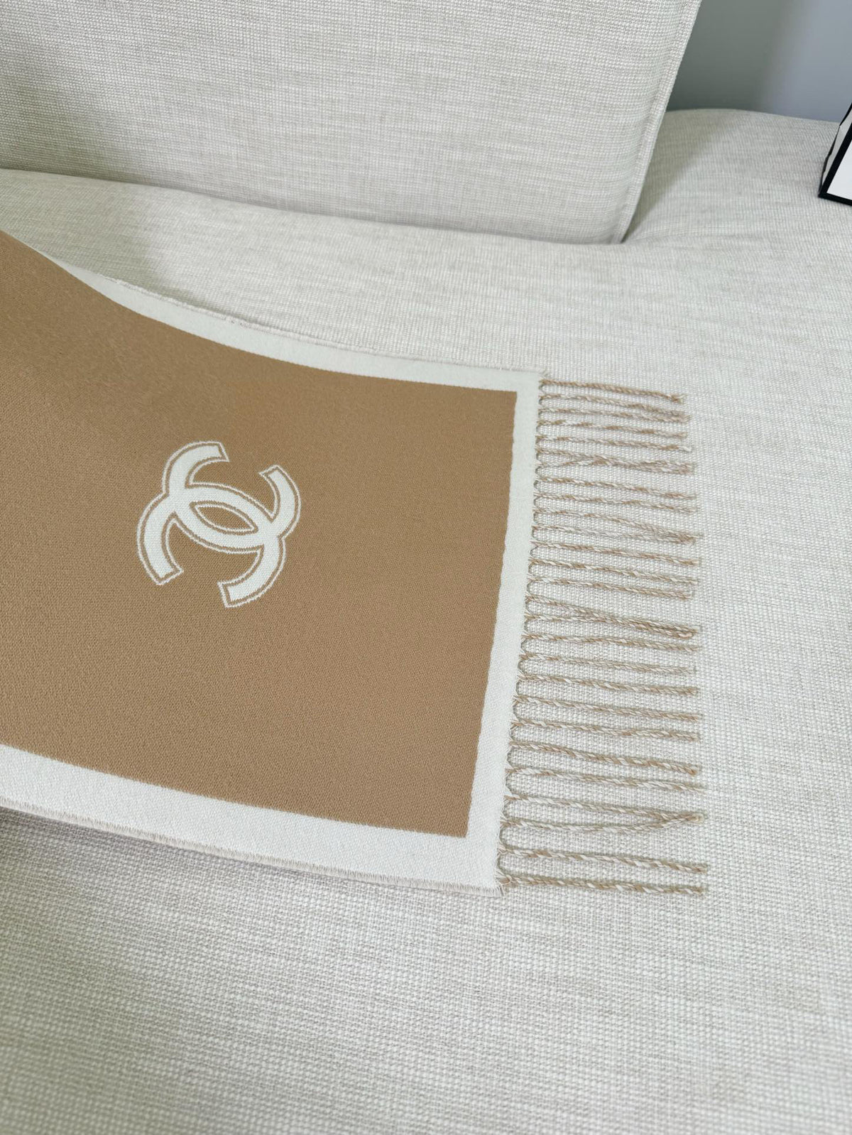 Chanel Colorblock Scarf - 973282922 - Photo 8
