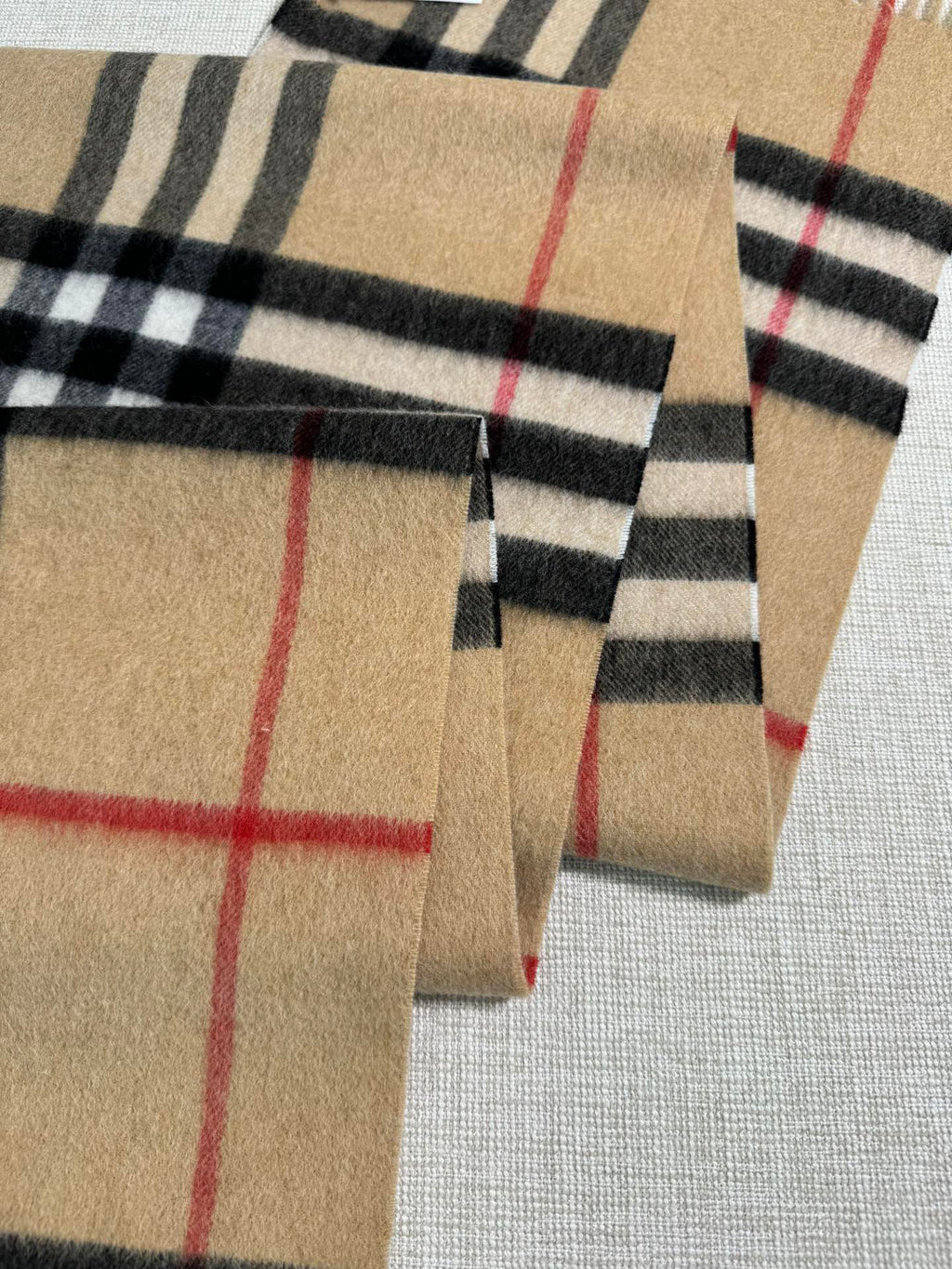 Burberry Check Pattern Scarf - 973282107 - Photo 8