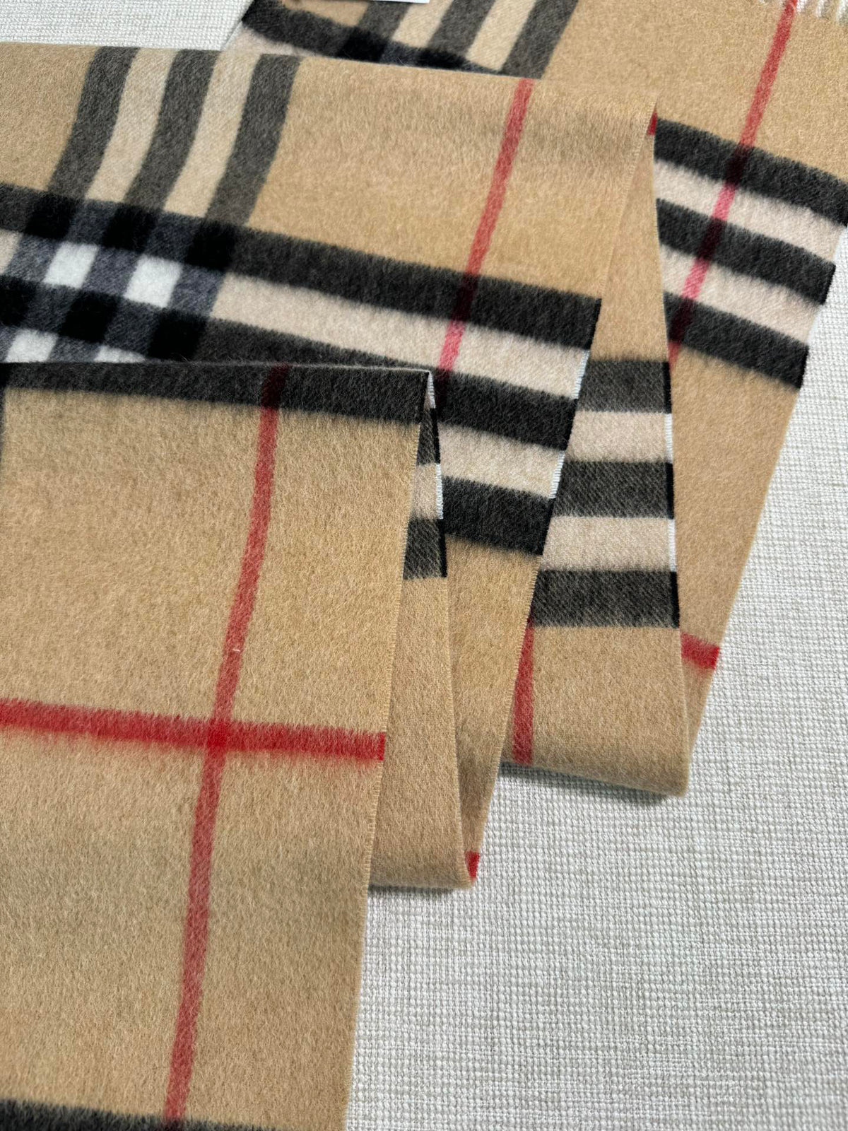 Burberry Check Pattern Scarf - 973282107 - Photo 8