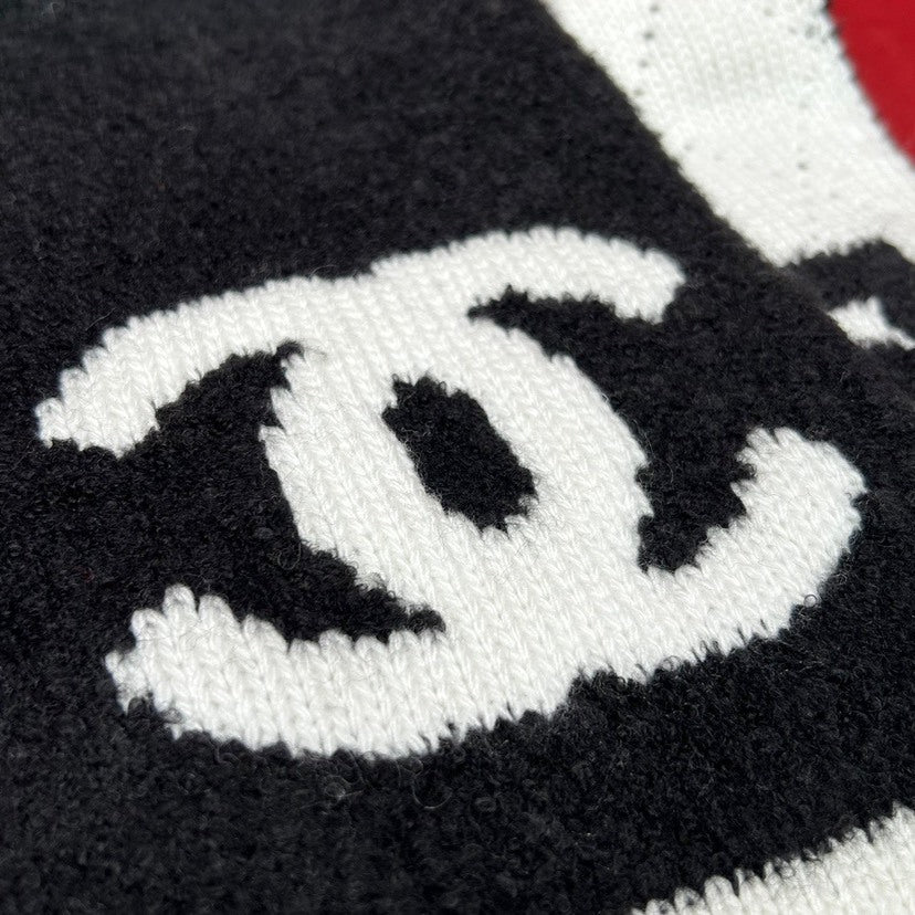 Chanel Jacquard Scarf - 945575773 - Photo 8