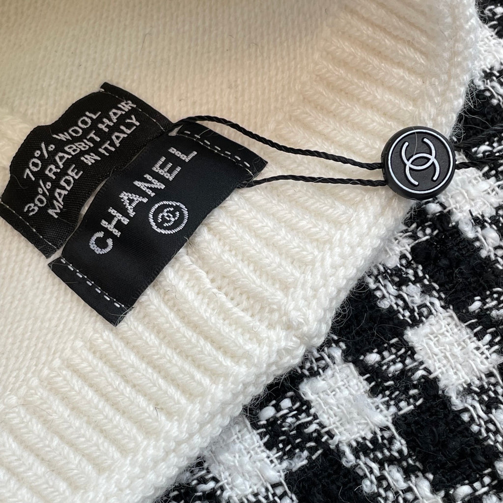 Chanel Knit Beanie - 975370152 - Photo 8