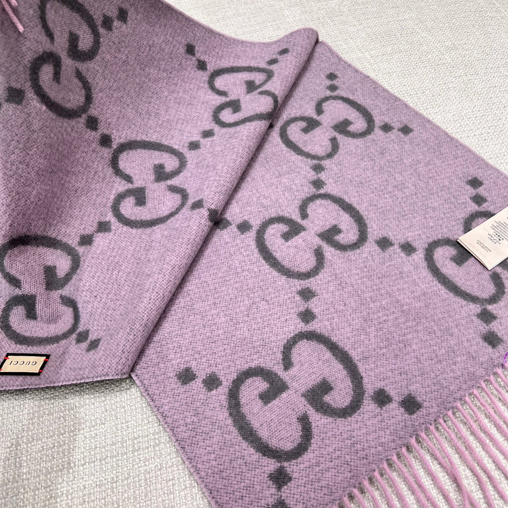 Gucci Jacquard Scarf - 984596767 - Photo 8