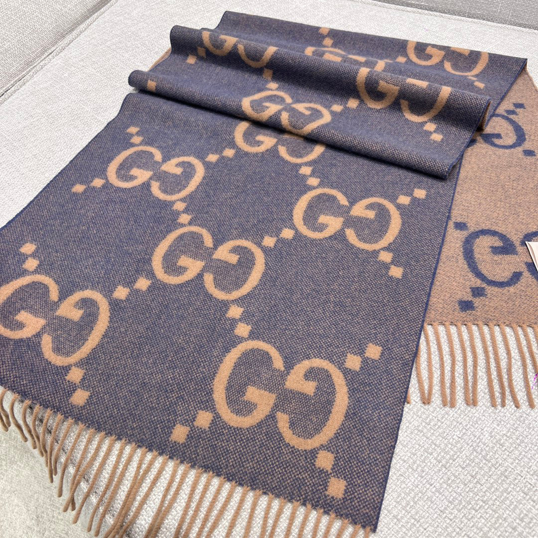 Gucci Jacquard Scarf - 984596760 - Photo 8