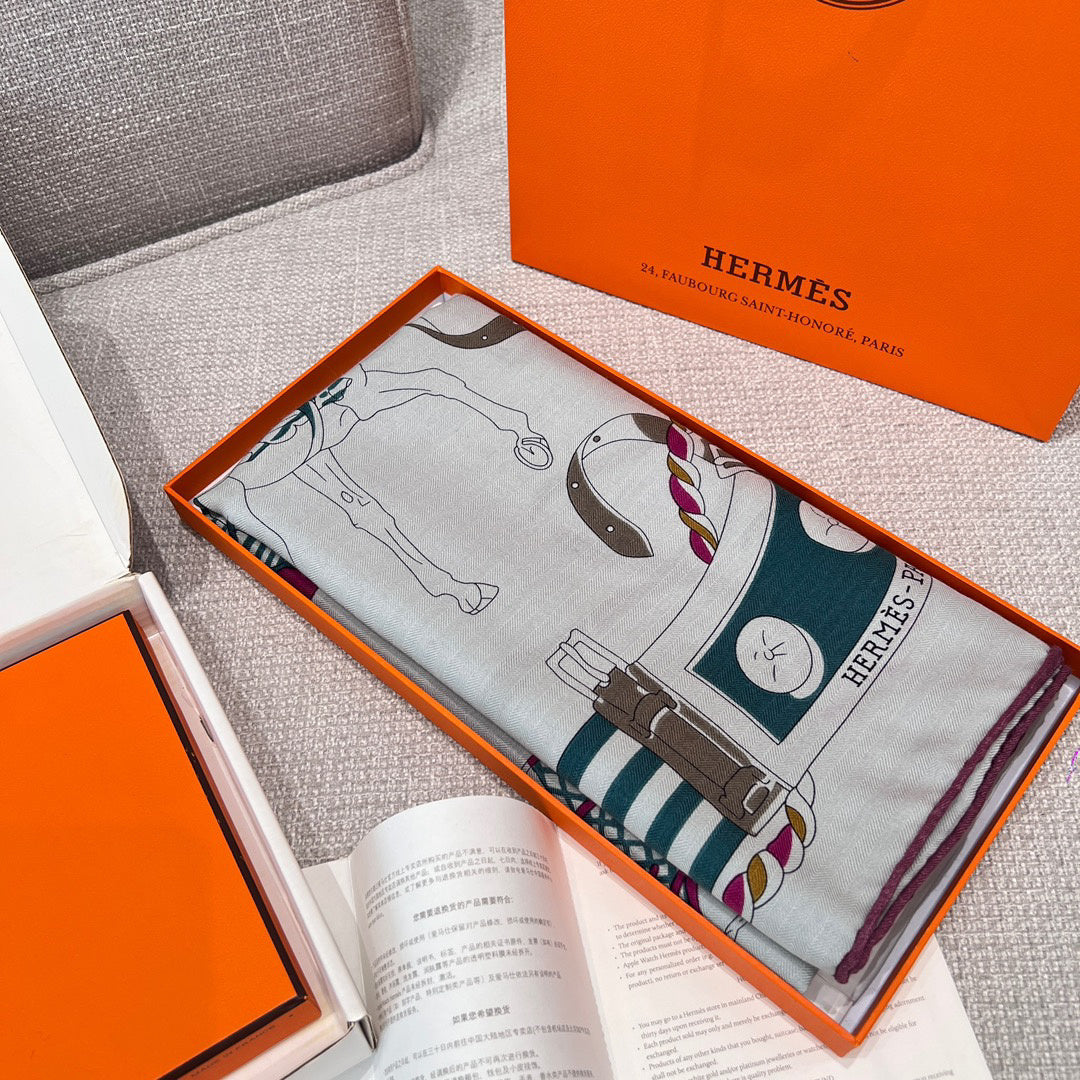 Hermes Square Scarf - 1013462342 - Photo 8