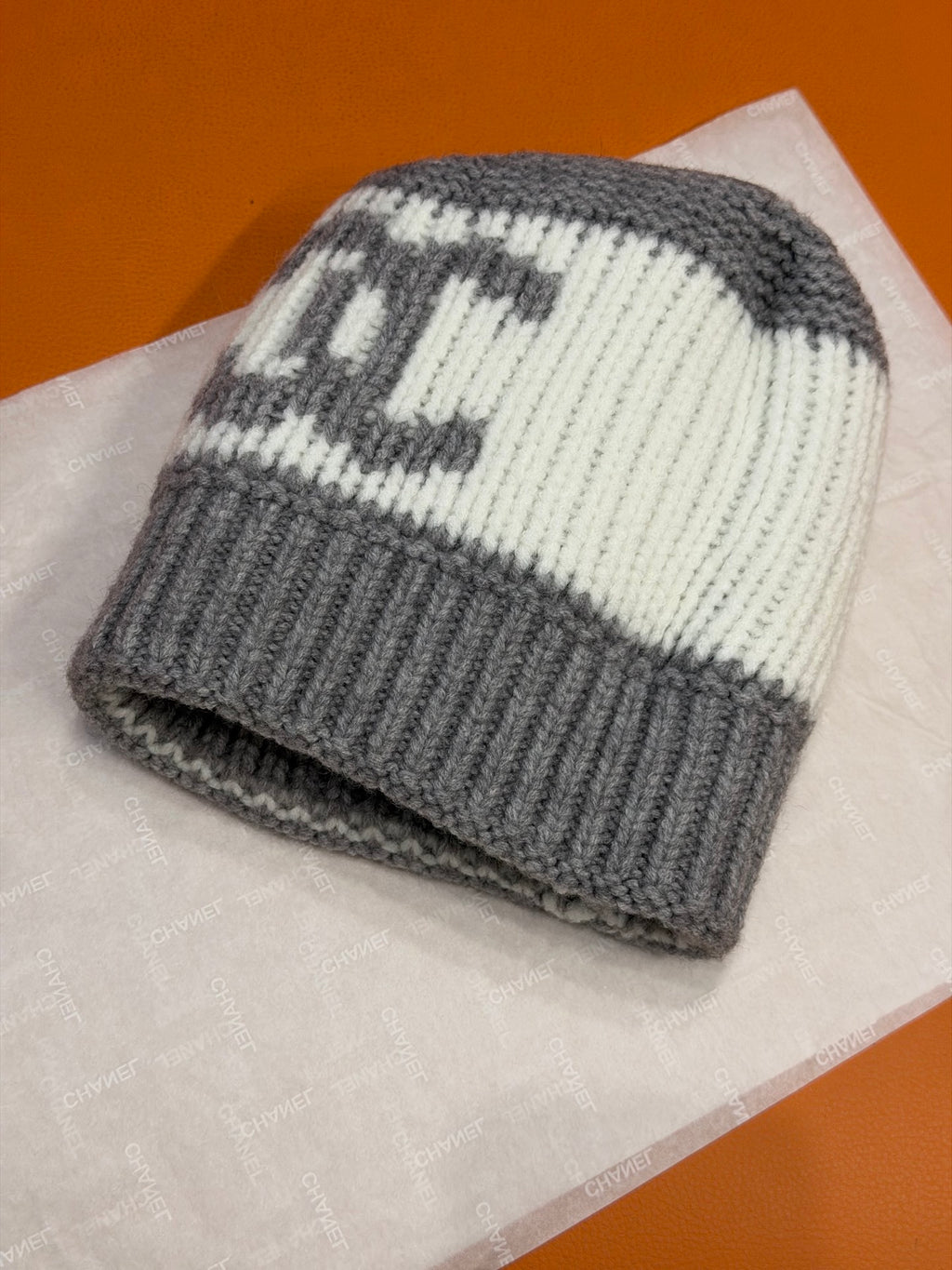 Chanel Jacquard Colorblock Beanie - 1245543566 - Photo 8