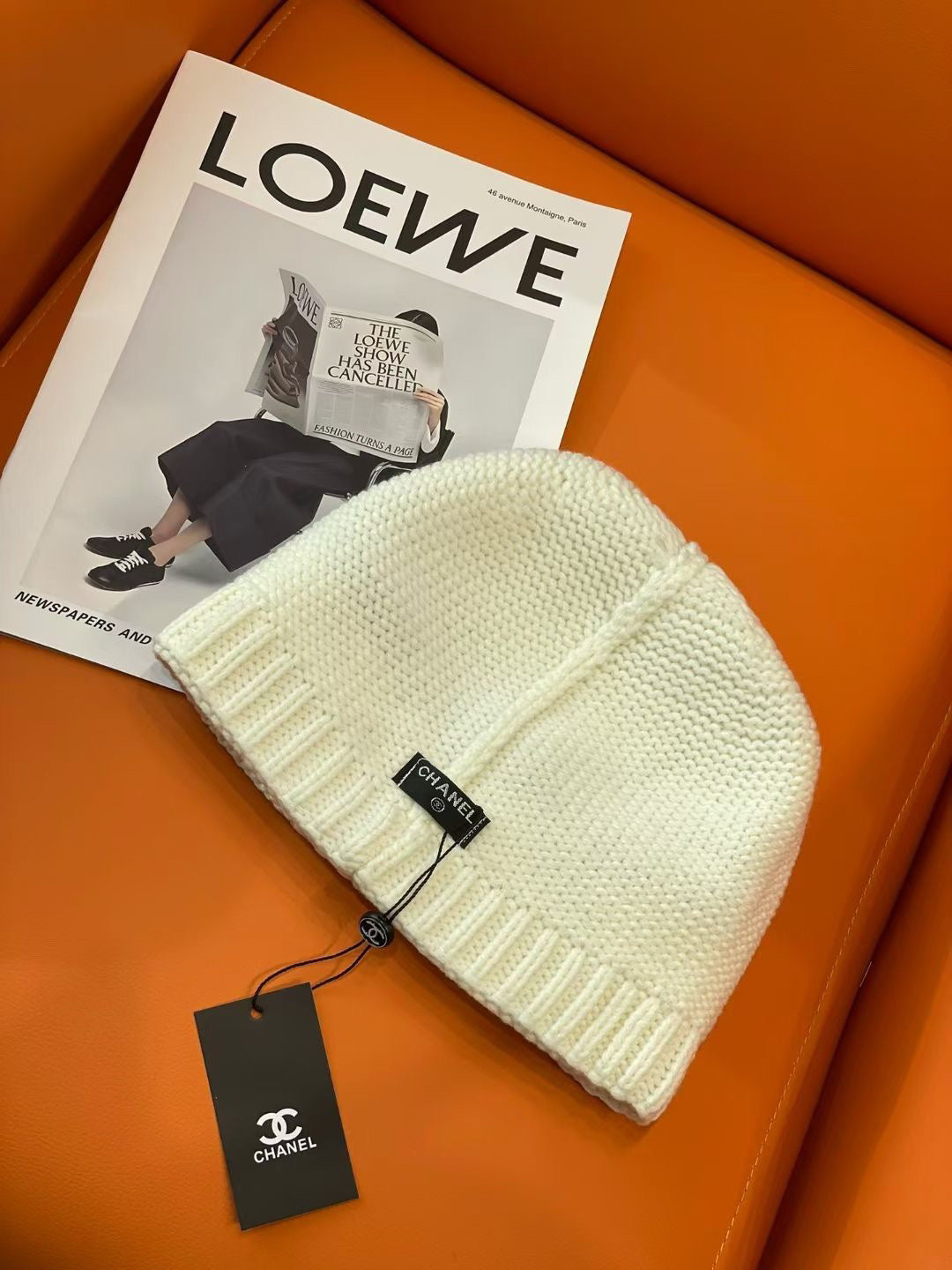 Chanel Knit Beanie - 1141781102 - Photo 8