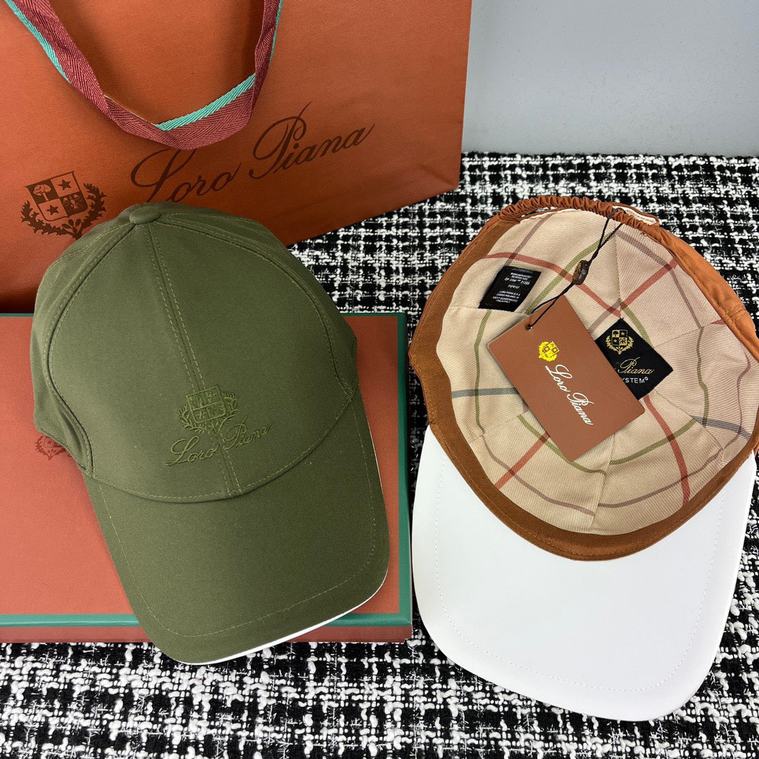 Loro Piana Embroidered Logo Detail Baseball Cap - 1005769109 - Photo 9