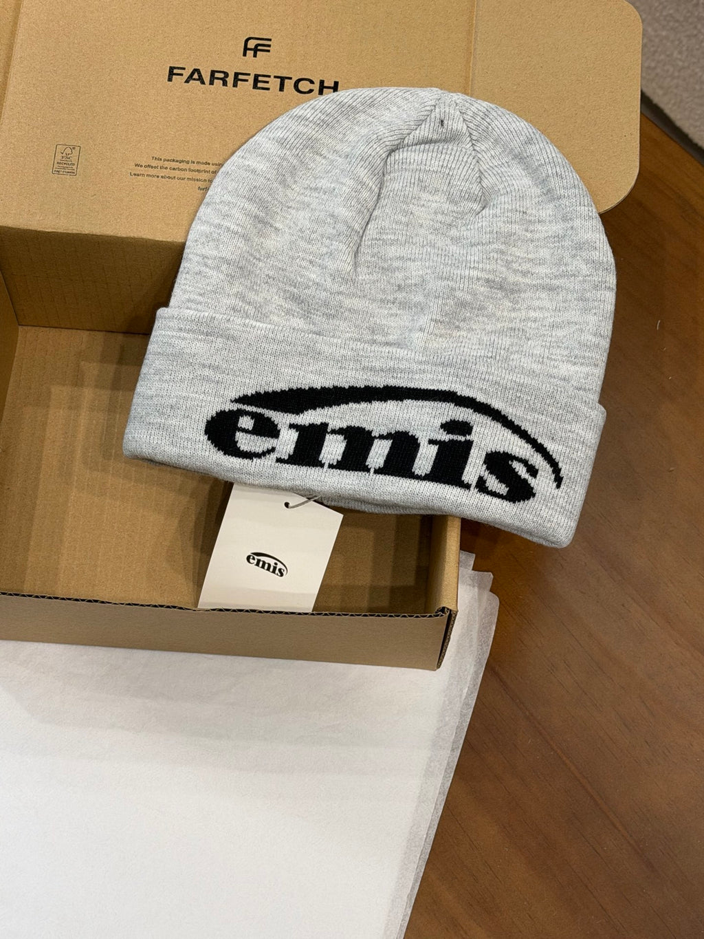 EMIS Jacquard Logo Detail Beanie - 1245543724 - Photo 9