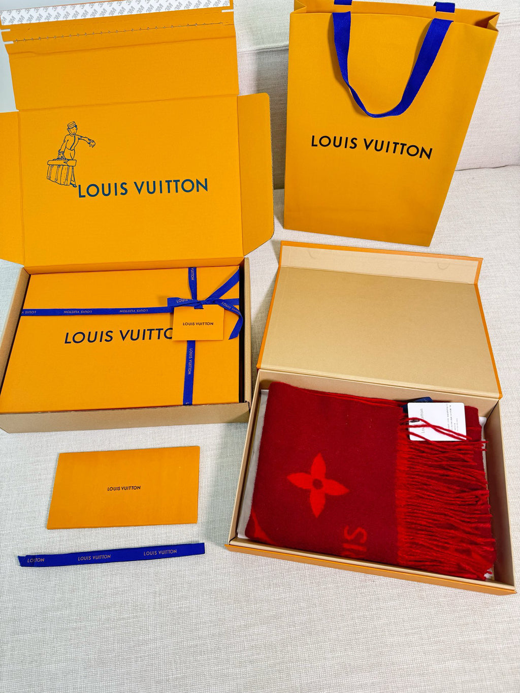 Louis Vuitton Jacquard Scarf - 973646695 - Photo 9