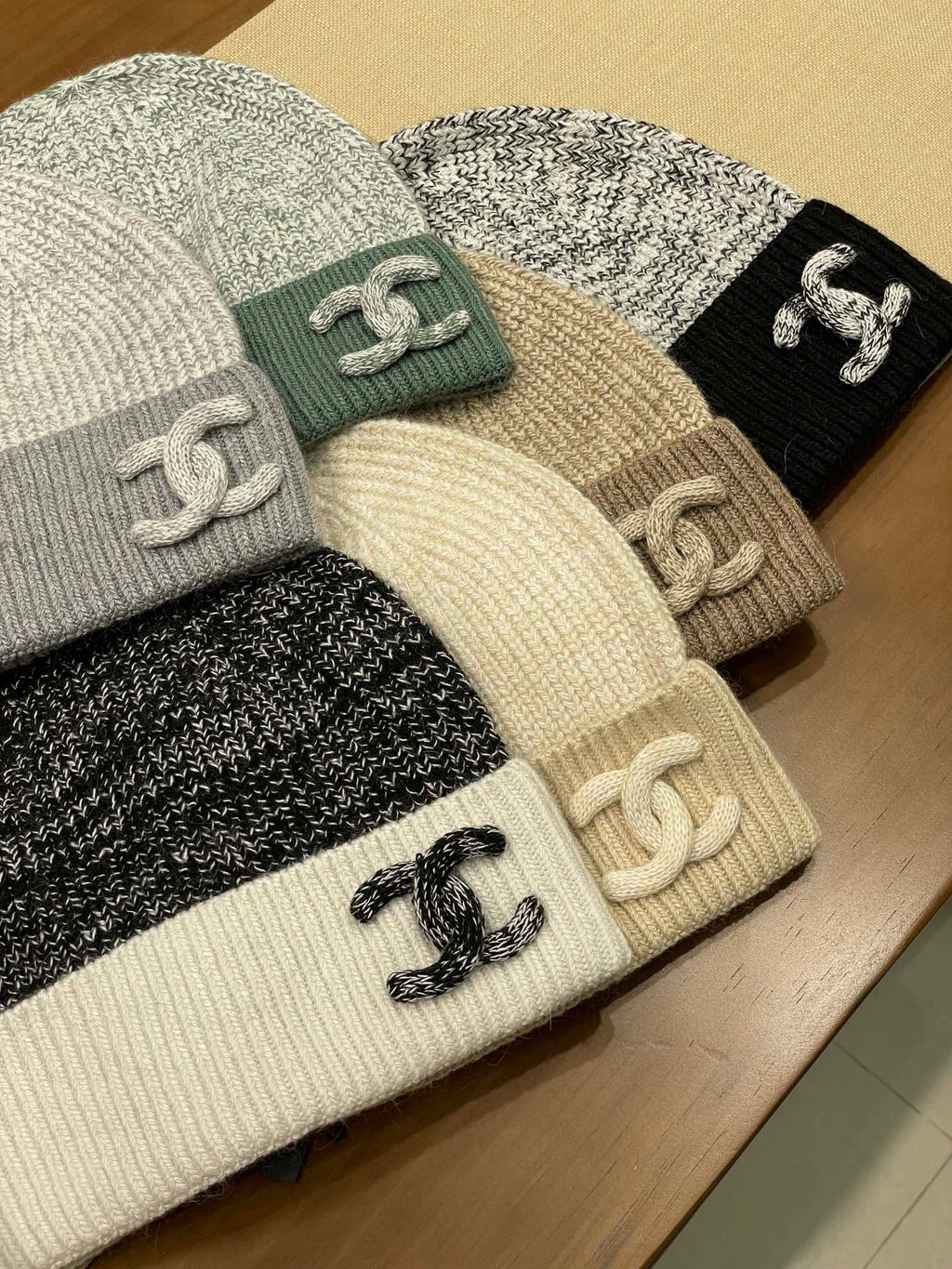 Chanel Knit Beanie - 975370257 - Photo 9
