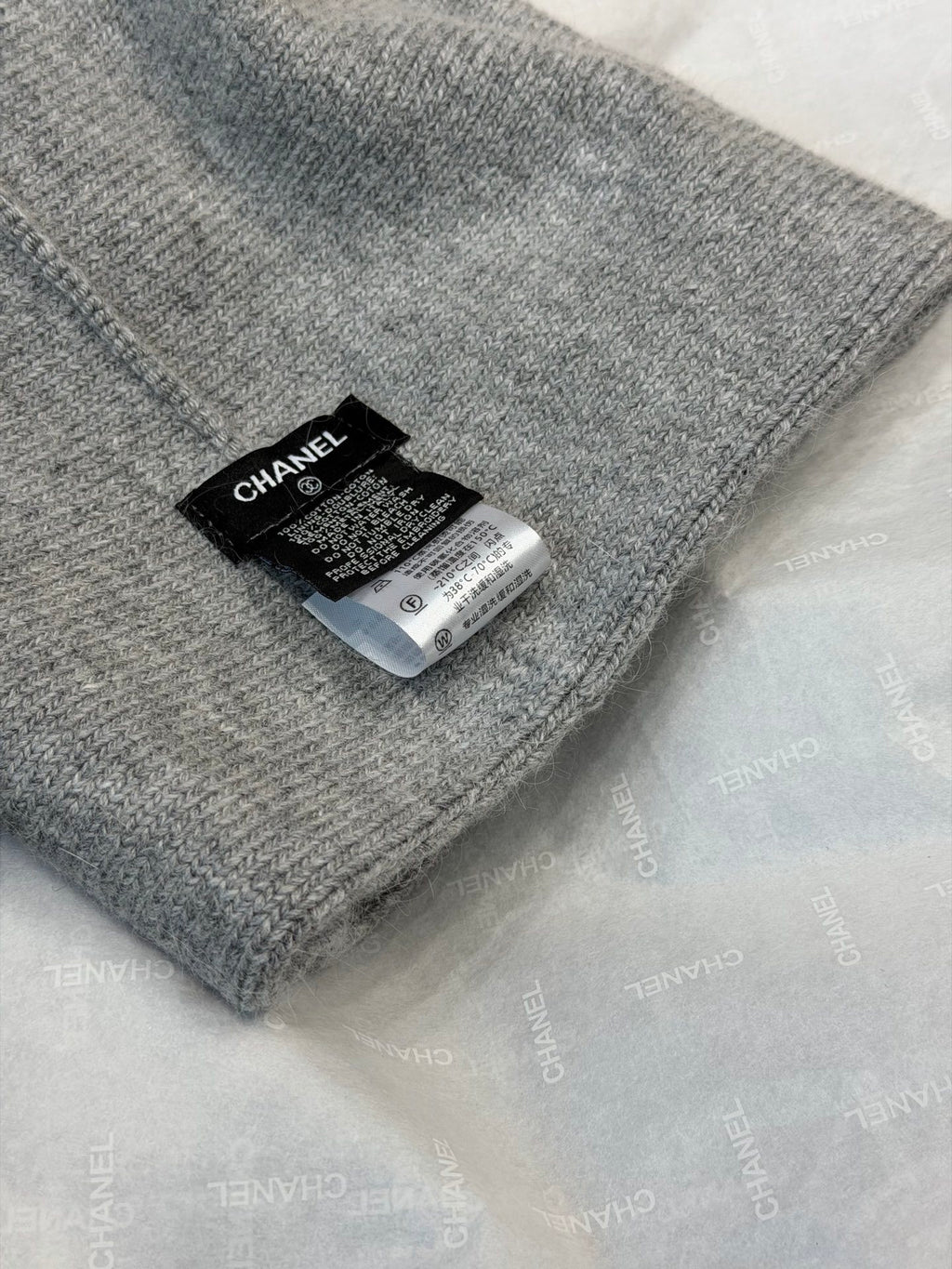 Chanel Knit Beanie - 1245544674 - Photo 9