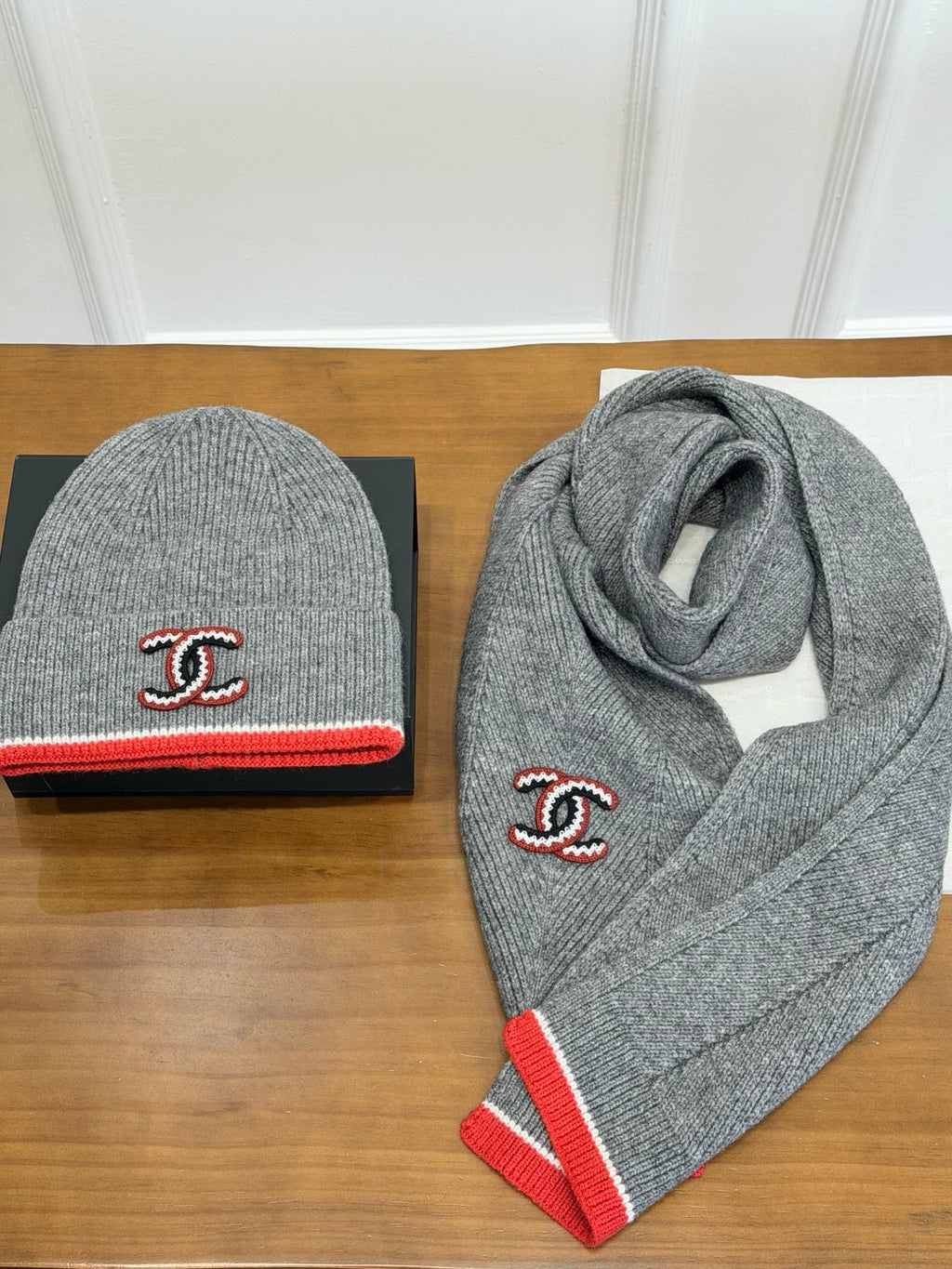 Chanel Embroidered Colorblock Accessory Set - 1245544801 - Photo 9
