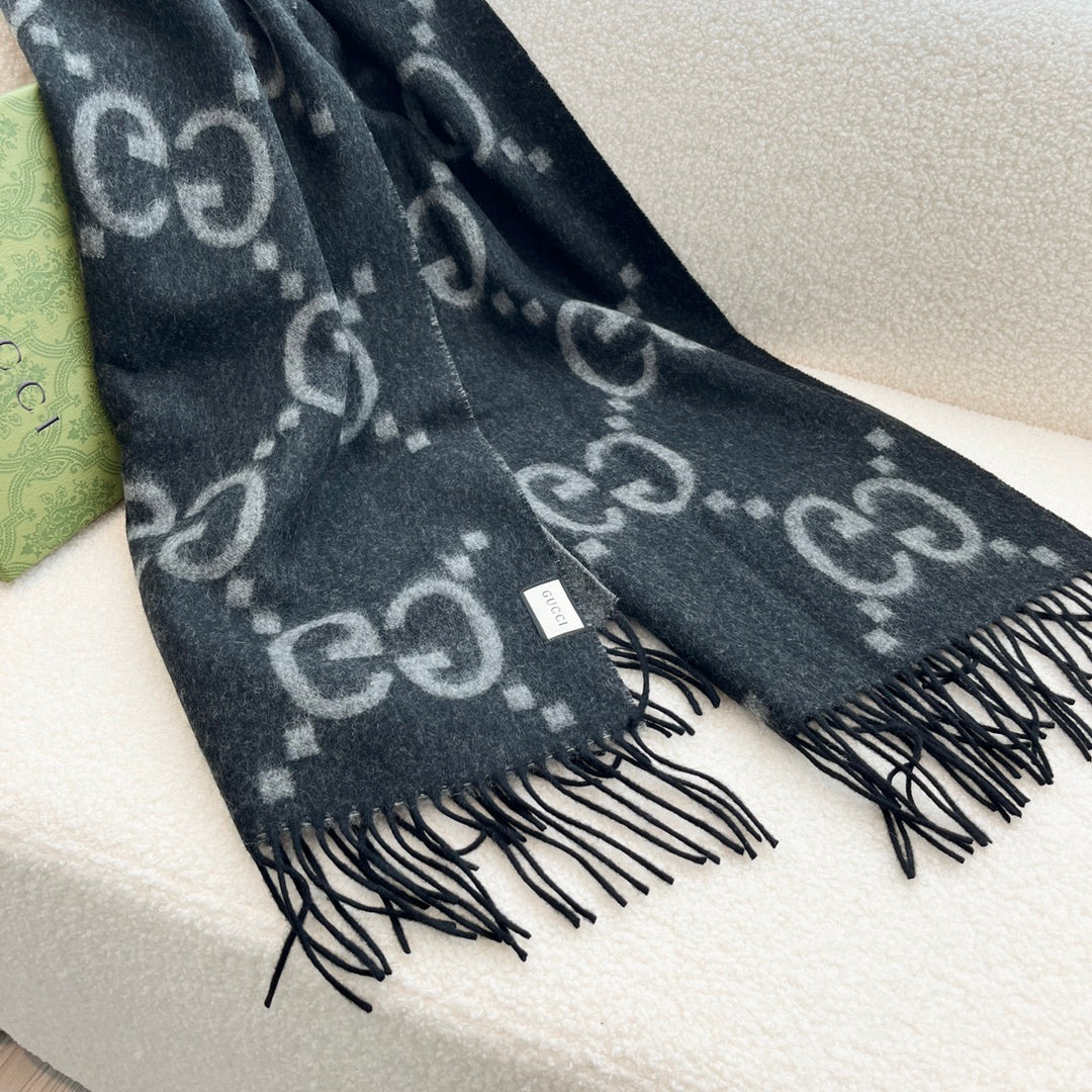 Gucci Jacquard Scarf - 973281671 - Photo 9