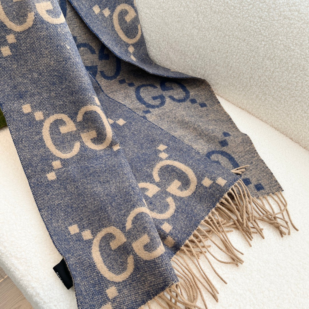Gucci Jacquard Scarf - 973281738 - Photo 9