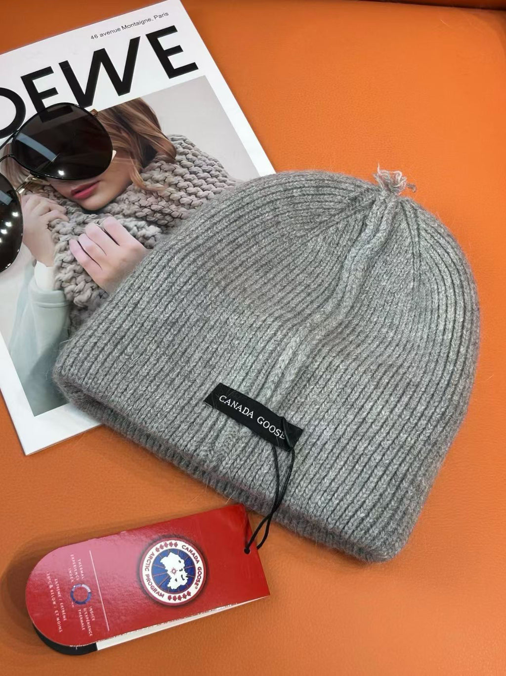 Canada Goose Knit Beanie - 1149273527 - Photo 9