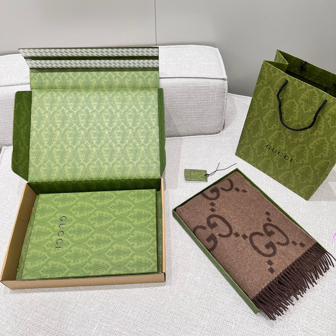 Gucci Jacquard Scarf - 984596771 - Photo 9