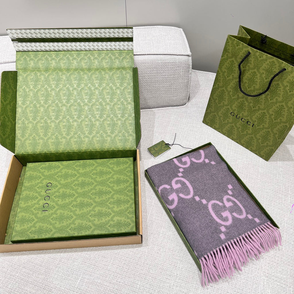 Gucci Jacquard Scarf - 984596767 - Photo 9
